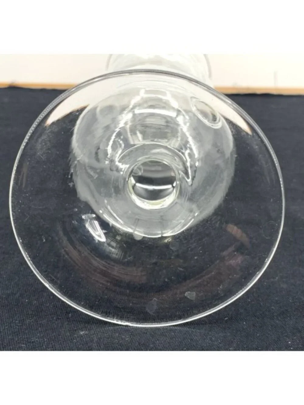 Bubble Vase Glass Stacked Bubble Bud Vase VTG MCM Propagation 13.5